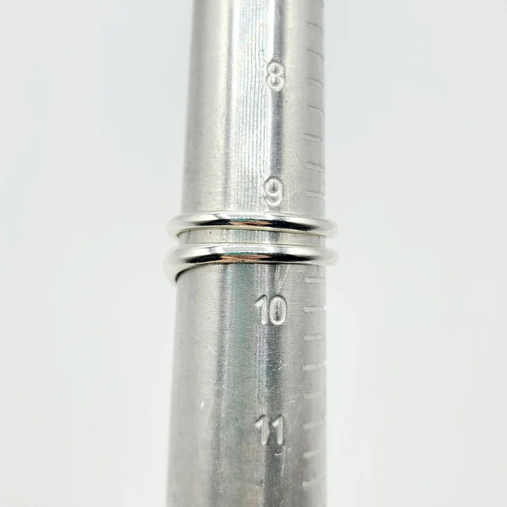 Sterling Silver 925 Bypass Ring